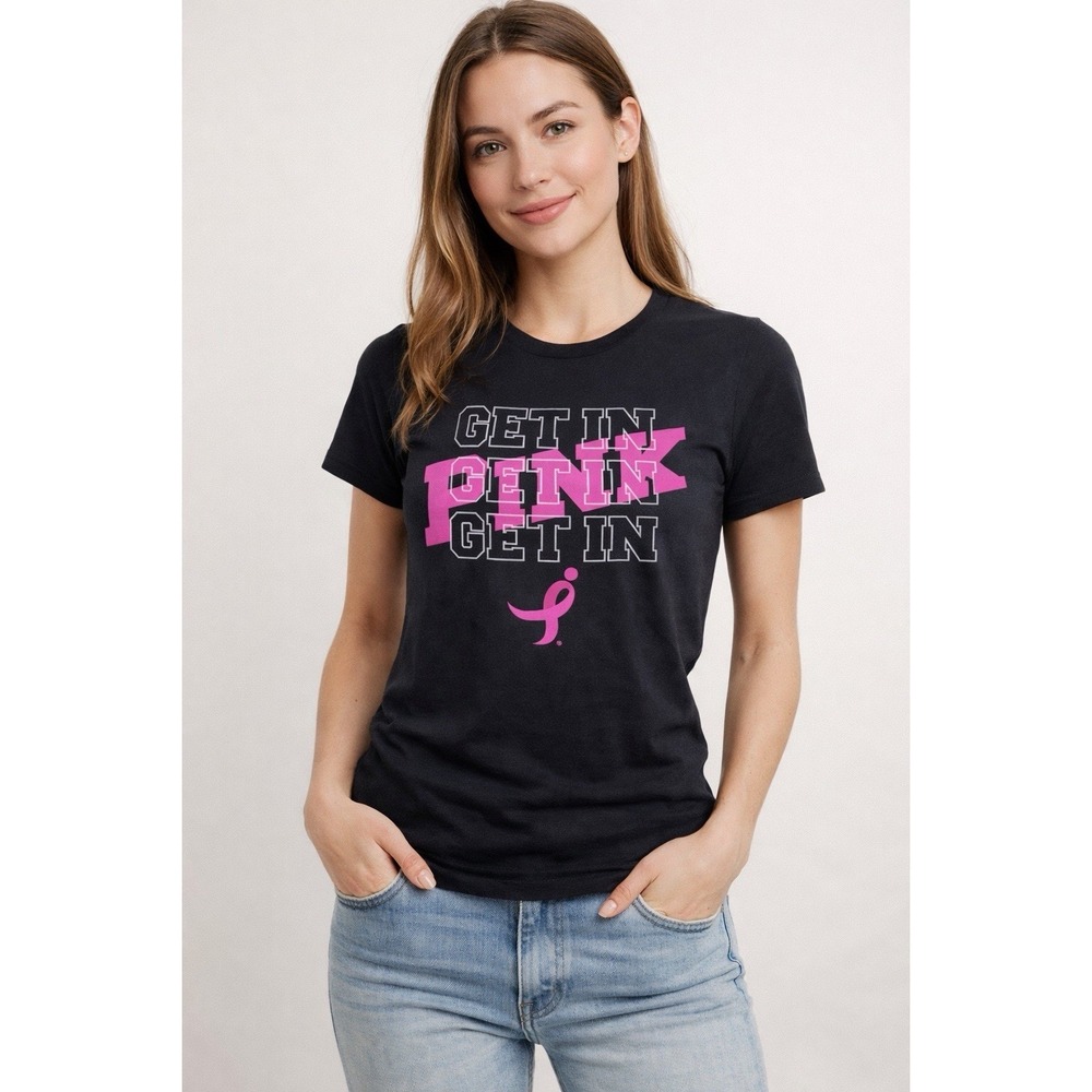 Susan Moment Pink‎ T Shirk. Black. Size Small. New